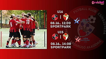 FK Csíkszereda vs FC Bacau U16 - 16 AUG 2025 - VOD